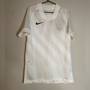 NWT Nike Youth Boys Girls Unisex Soccer JR Challenge Jersey White Size Small